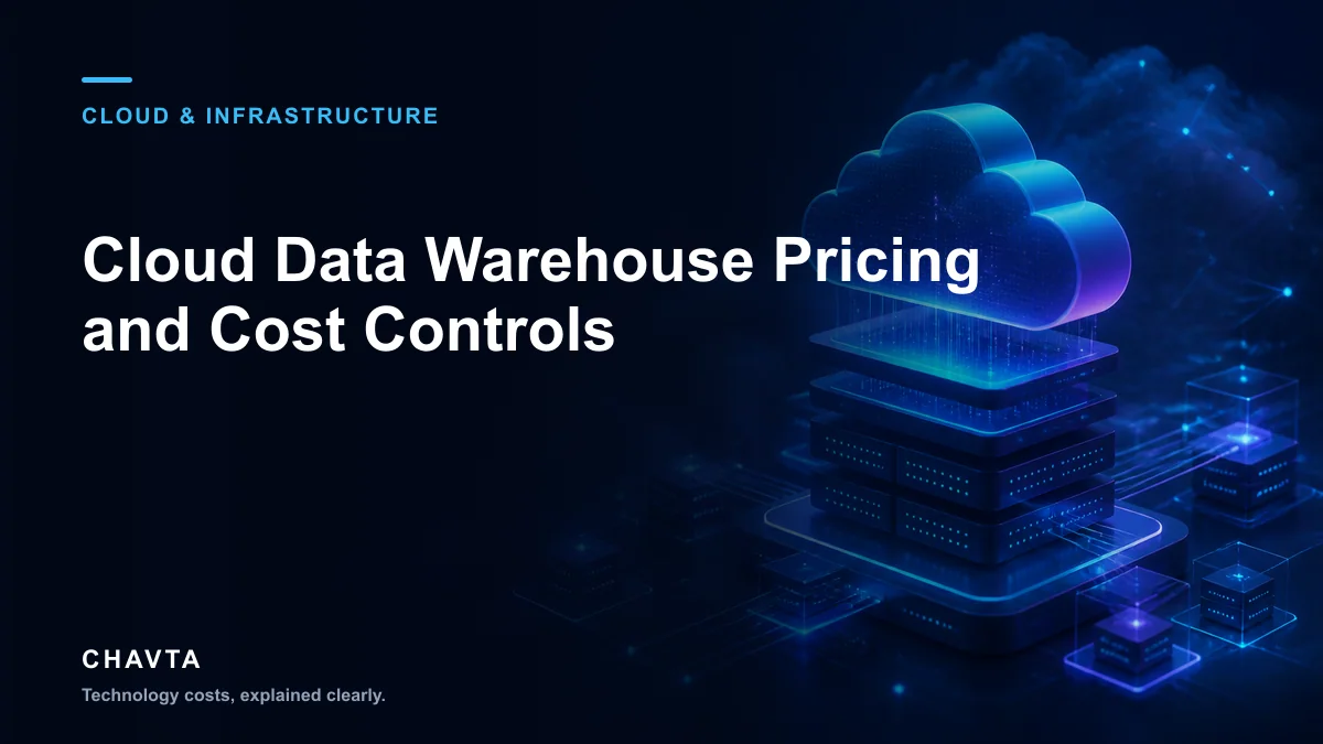 Editorial cover for Cloud Data Warehouse Pricing and Cost Controls