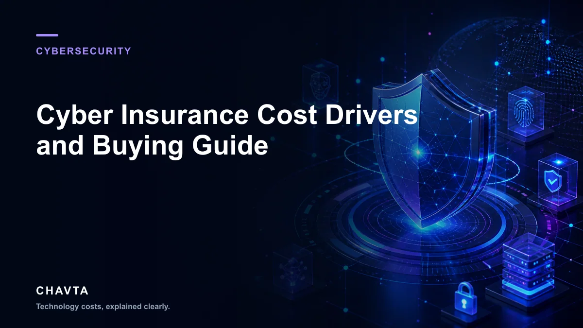 Editorial cover for Cyber Insurance Cost Drivers and Buying Guide