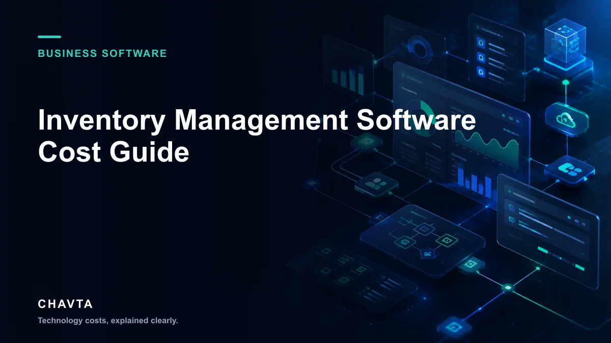 Editorial cover for Inventory Management Software Cost Guide