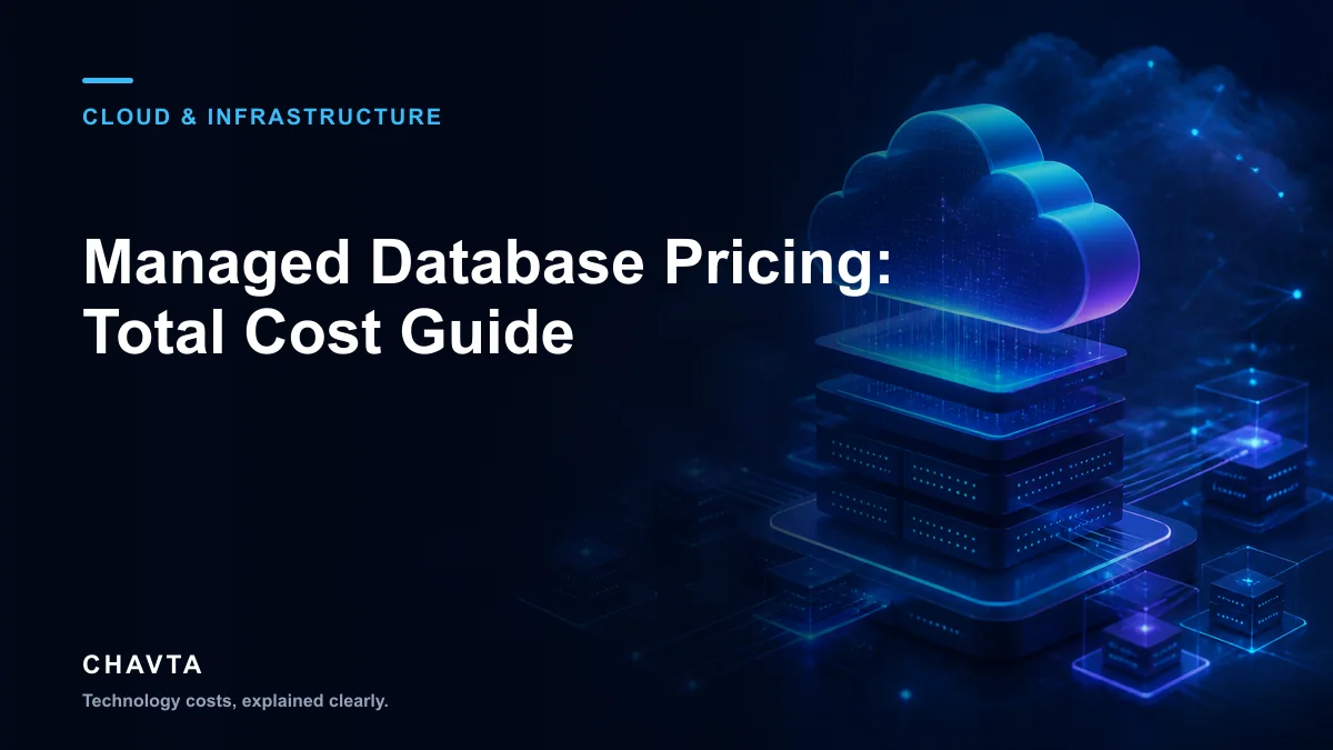 Editorial cover for Managed Database Pricing: Total Cost Guide